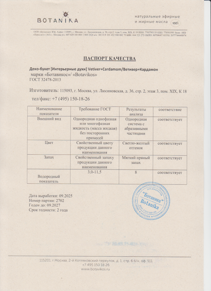 Паспорт №092025